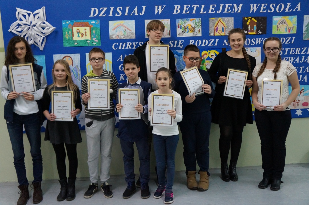 W Szkole Podstawowej nr 16 odbyło się XIII Legnickie Dyktando.