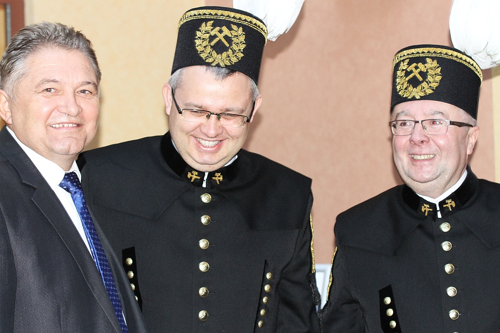 Pracownicy KGHM Zanam zostali odznaczeni z okazji Barbórki