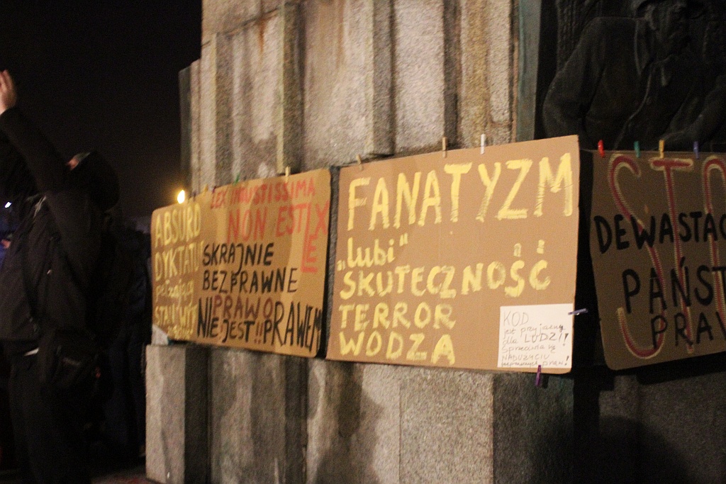 Pół tysiąca osób protestowało przeciwko polityce rządu