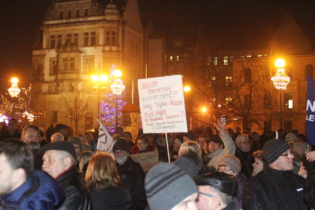 Pół tysiąca osób protestowało przeciwko polityce rządu