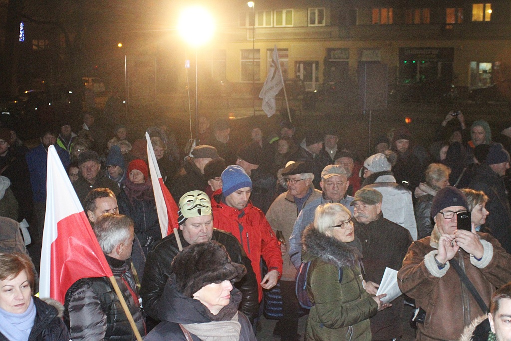 Pół tysiąca osób protestowało przeciwko polityce rządu