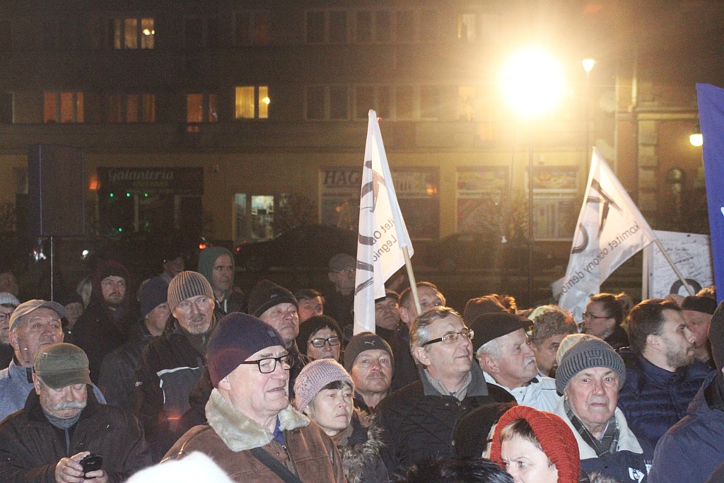Pół tysiąca osób protestowało przeciwko polityce rządu