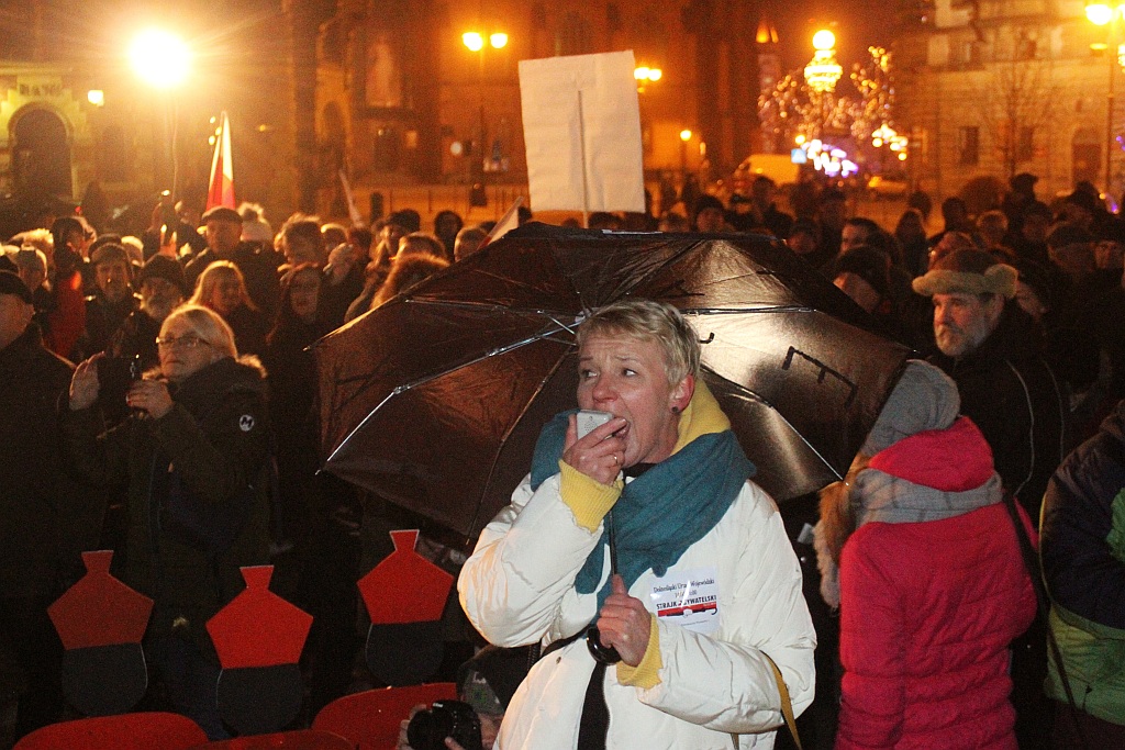 Pół tysiąca osób protestowało przeciwko polityce rządu