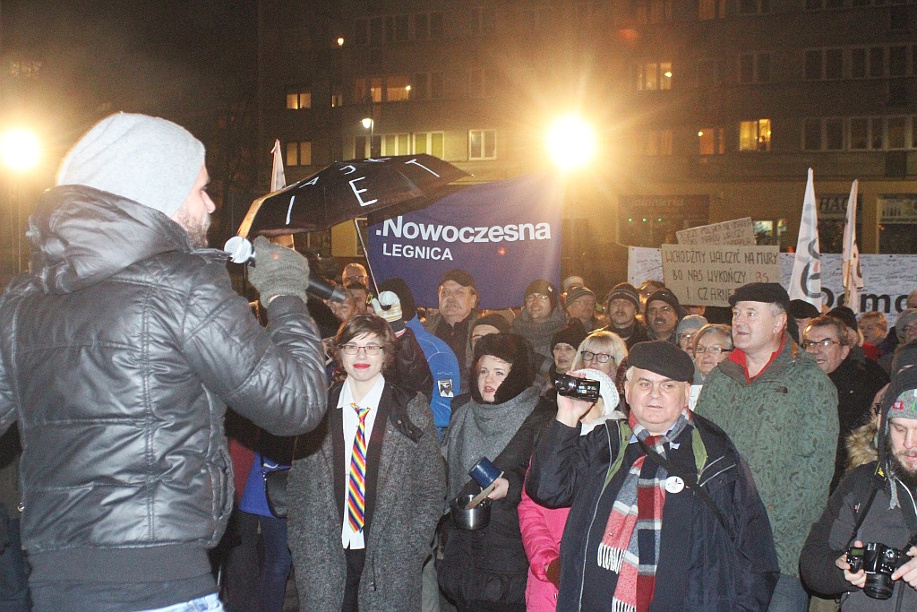 Pół tysiąca osób protestowało przeciwko polityce rządu