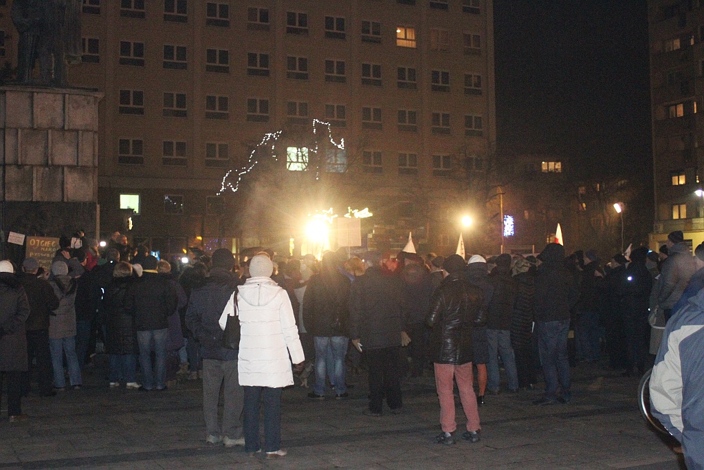 Pół tysiąca osób protestowało przeciwko polityce rządu