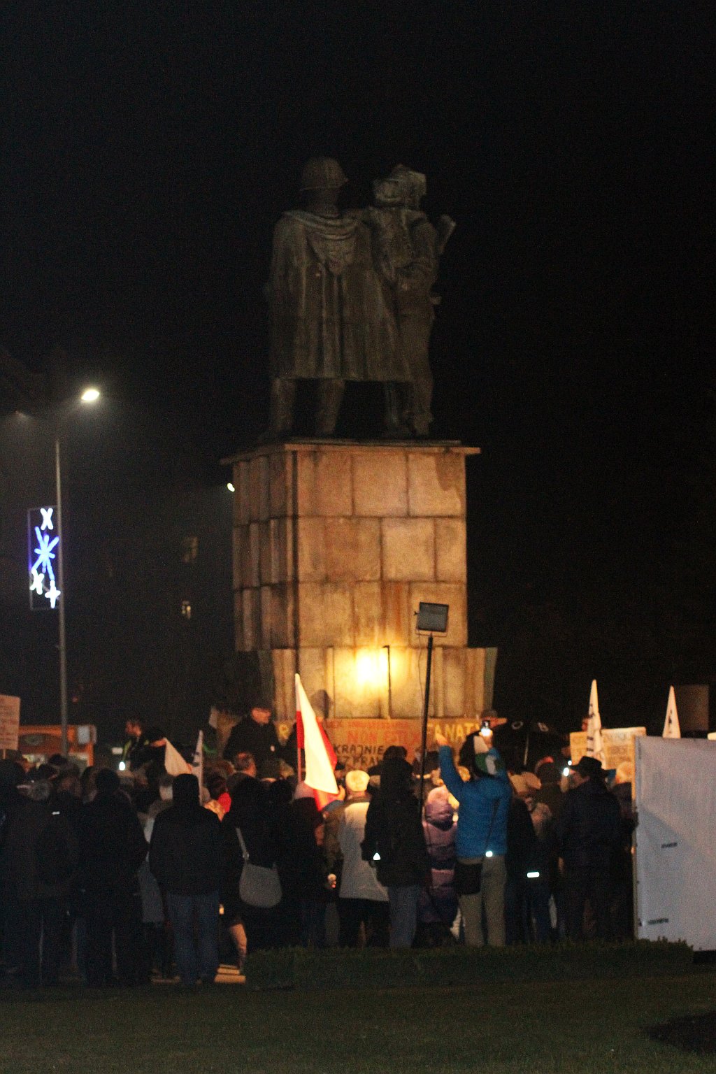 Pół tysiąca osób protestowało przeciwko polityce rządu
