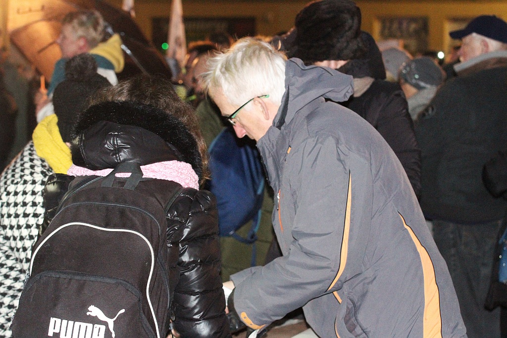 Pół tysiąca osób protestowało przeciwko polityce rządu
