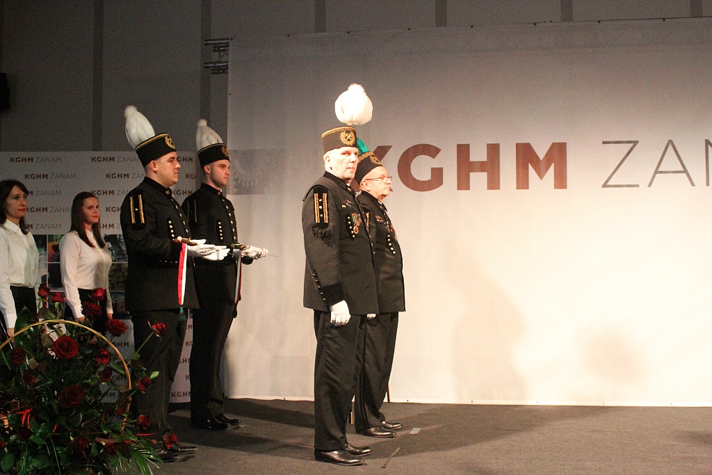 Pracownicy KGHM Zanam zostali odznaczeni z okazji Barbórki