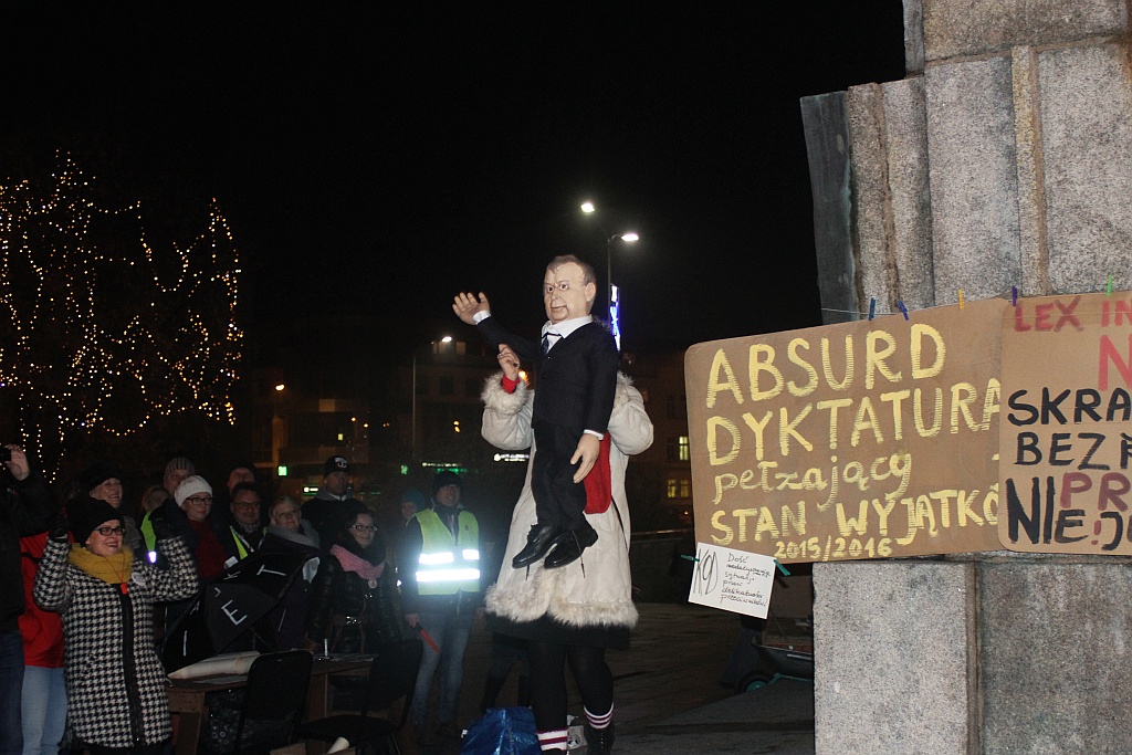 Pół tysiąca osób protestowało przeciwko polityce rządu