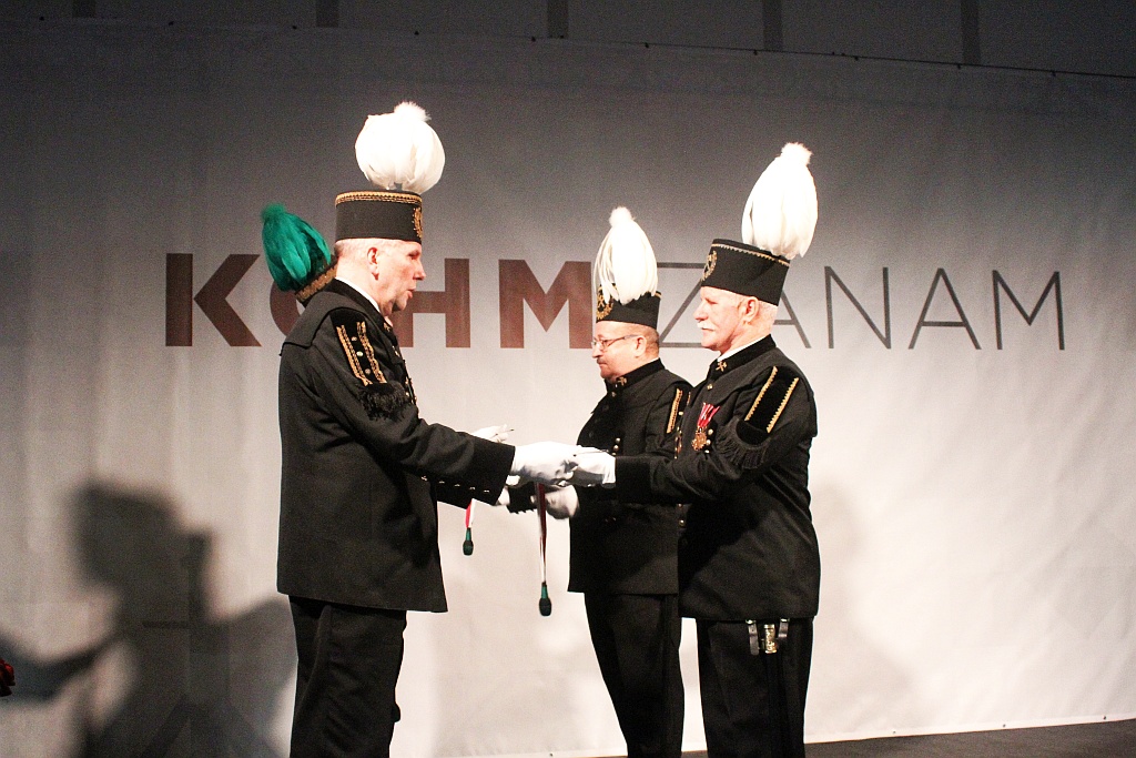 Pracownicy KGHM Zanam zostali odznaczeni z okazji Barbórki