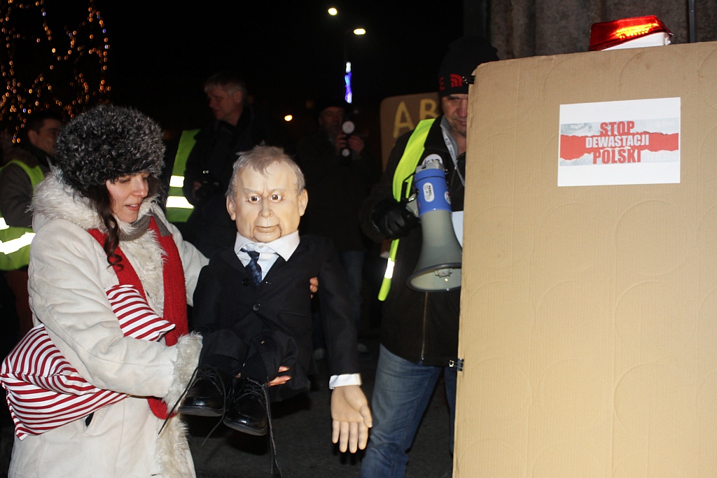 Pół tysiąca osób protestowało przeciwko polityce rządu