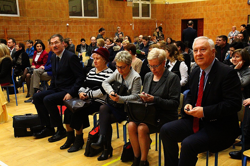 Kurator spotkał się z rodzicami i nauczycielami w Gimnazjum nr 5