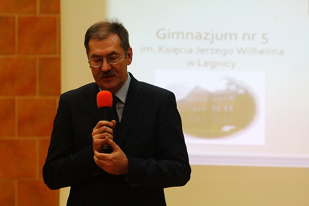 Kurator spotkał się z rodzicami i nauczycielami w Gimnazjum nr 5