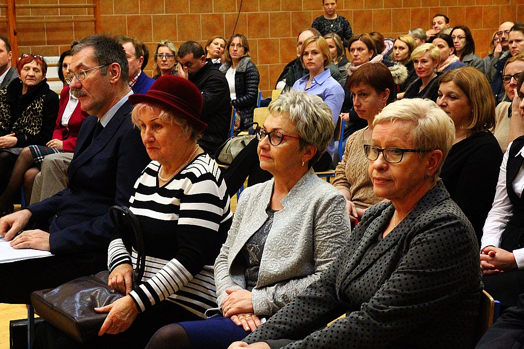 Kurator spotkał się z rodzicami i nauczycielami w Gimnazjum nr 5