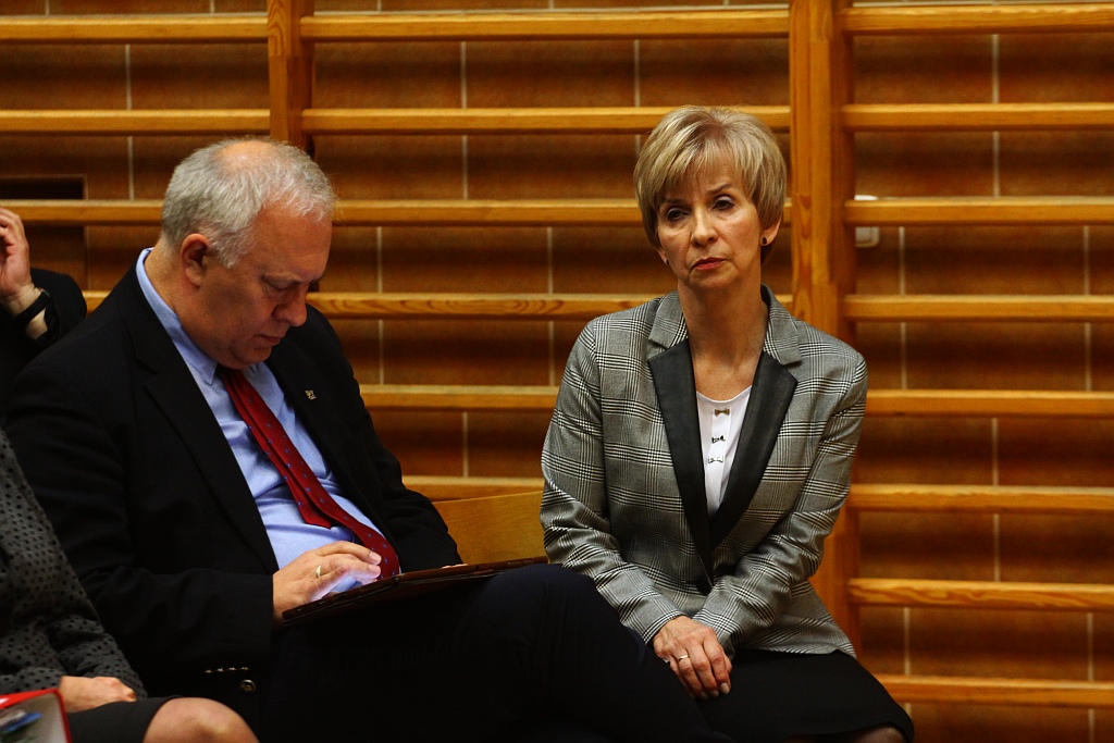 Kurator spotkał się z rodzicami i nauczycielami w Gimnazjum nr 5