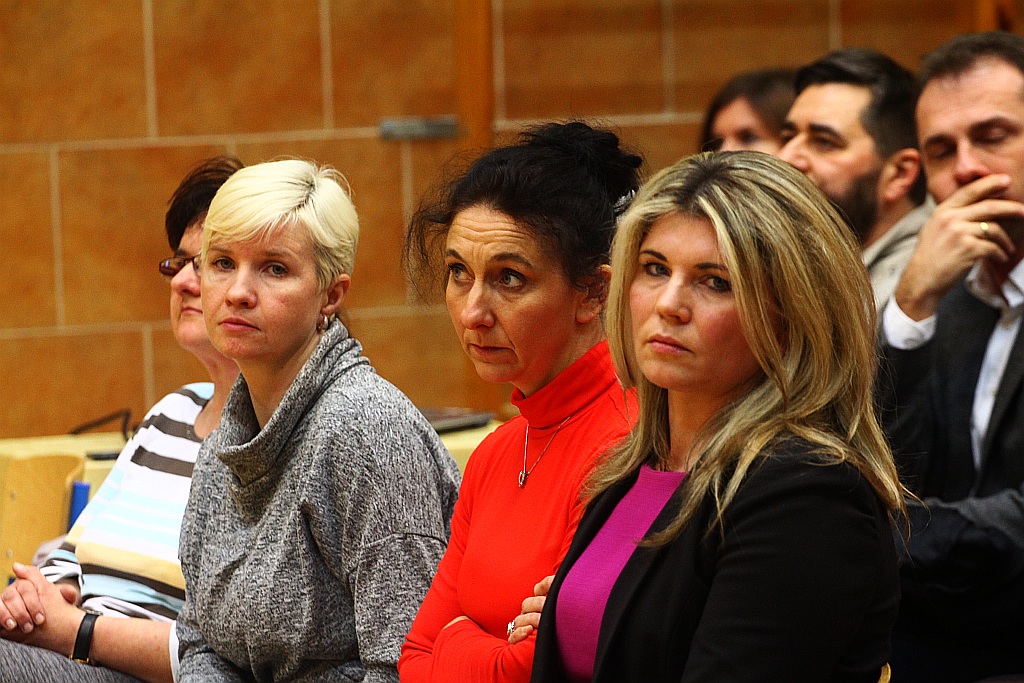 Kurator spotkał się z rodzicami i nauczycielami w Gimnazjum nr 5