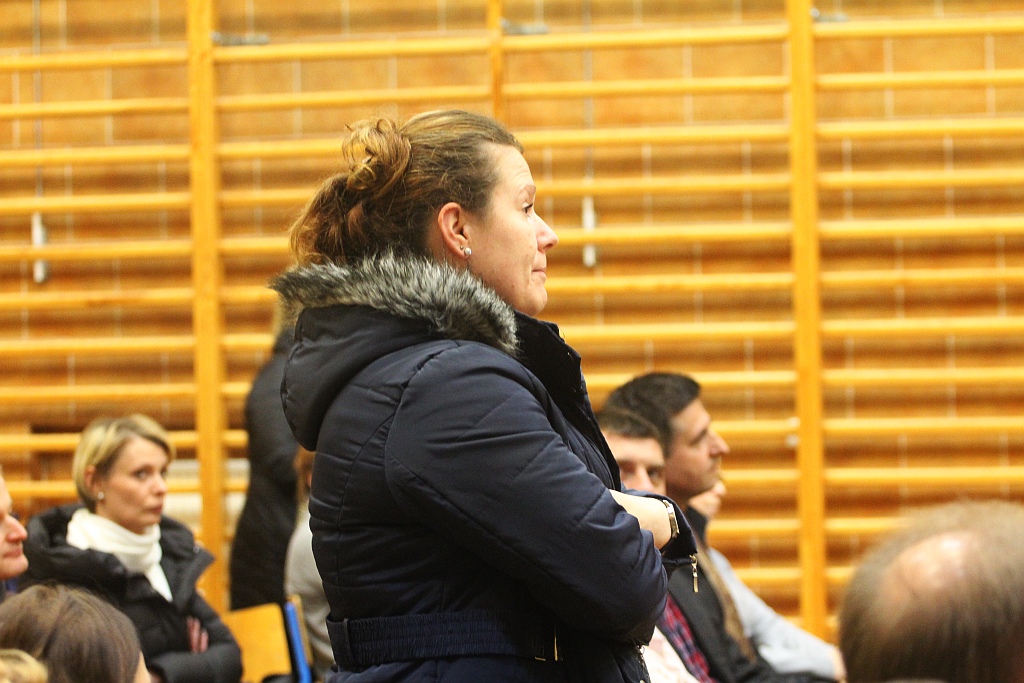 Kurator spotkał się z rodzicami i nauczycielami w Gimnazjum nr 5