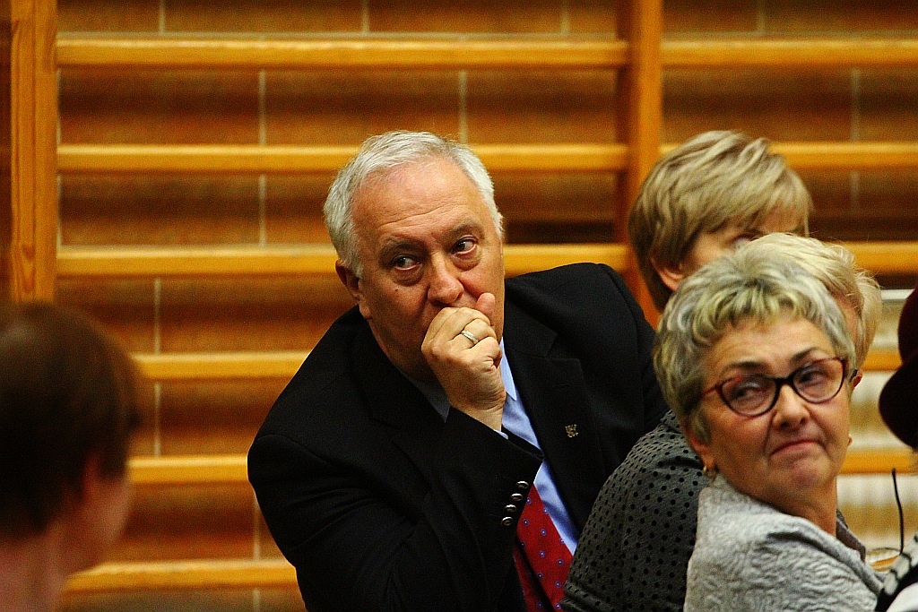 Kurator spotkał się z rodzicami i nauczycielami w Gimnazjum nr 5