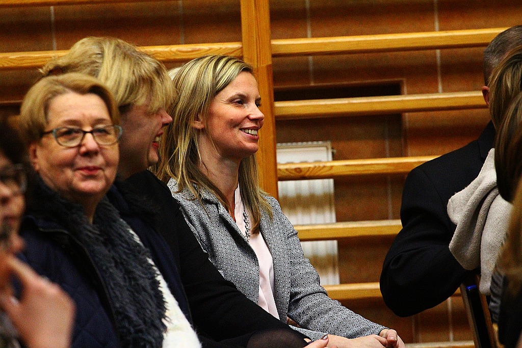 Kurator spotkał się z rodzicami i nauczycielami w Gimnazjum nr 5