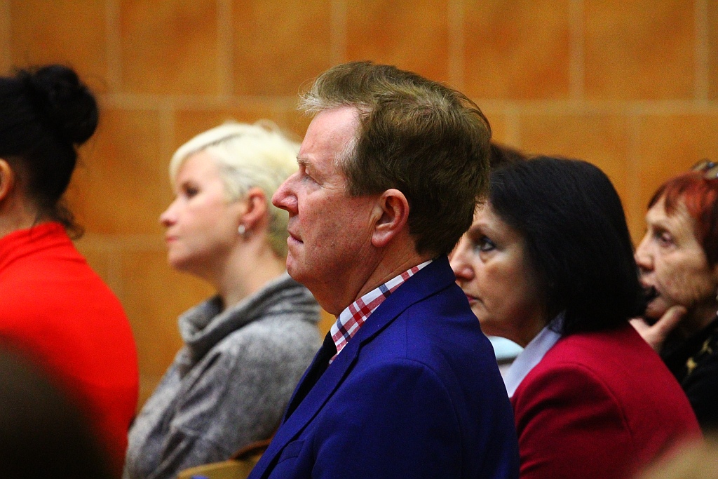 Kurator spotkał się z rodzicami i nauczycielami w Gimnazjum nr 5