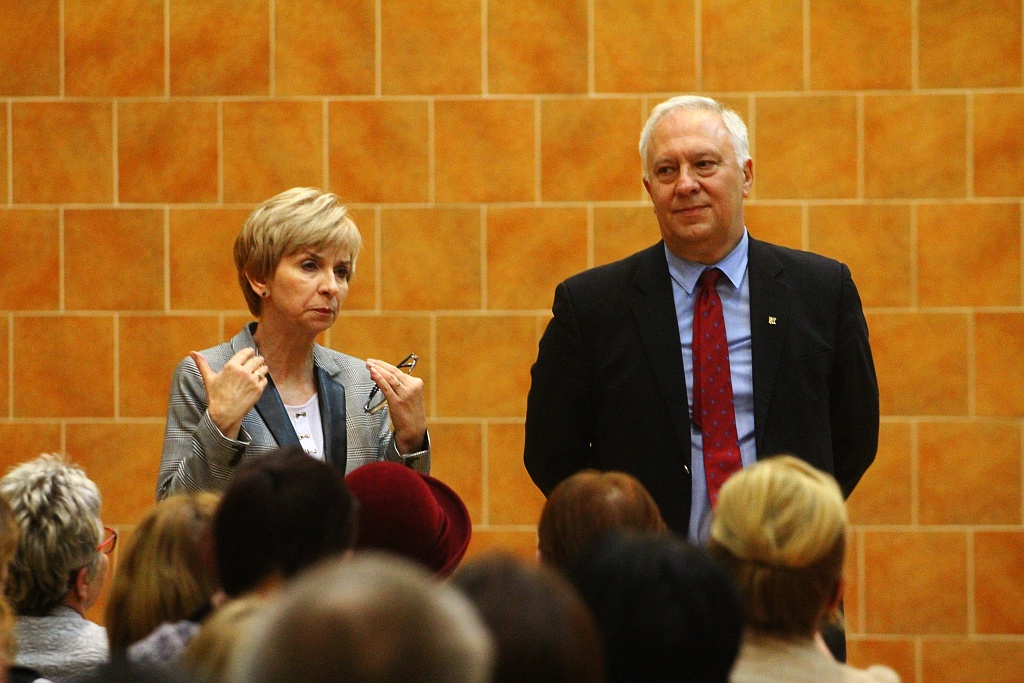Kurator spotkał się z rodzicami i nauczycielami w Gimnazjum nr 5