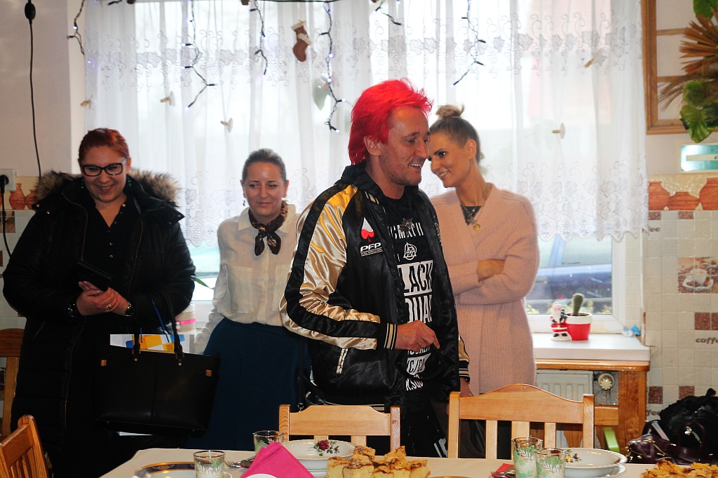 Michał Wiśniewski odwiedził Dom Dziecka przy ul. Wandy