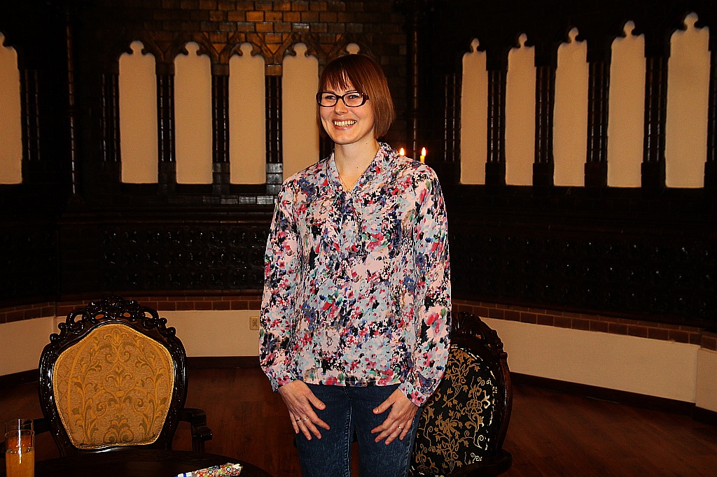 Magdalena Trubowicz gościła w legnickiej bibliotece