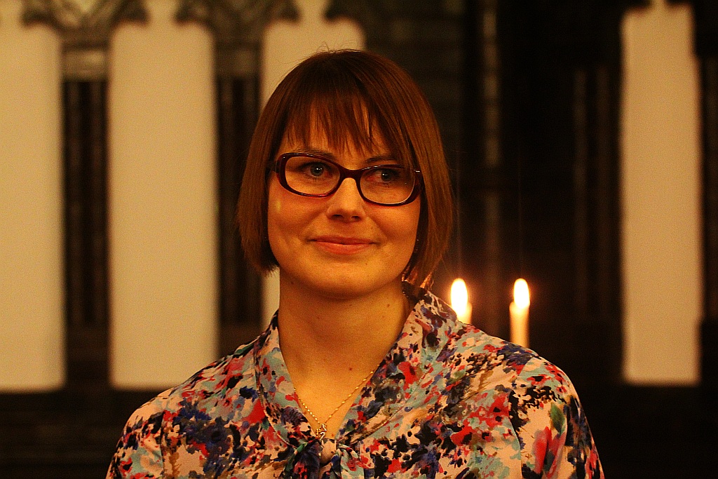 Magdalena Trubowicz gościła w legnickiej bibliotece