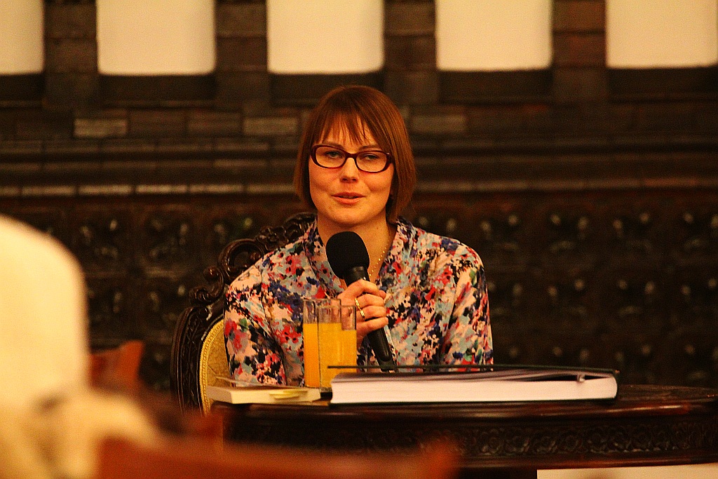 Magdalena Trubowicz gościła w legnickiej bibliotece