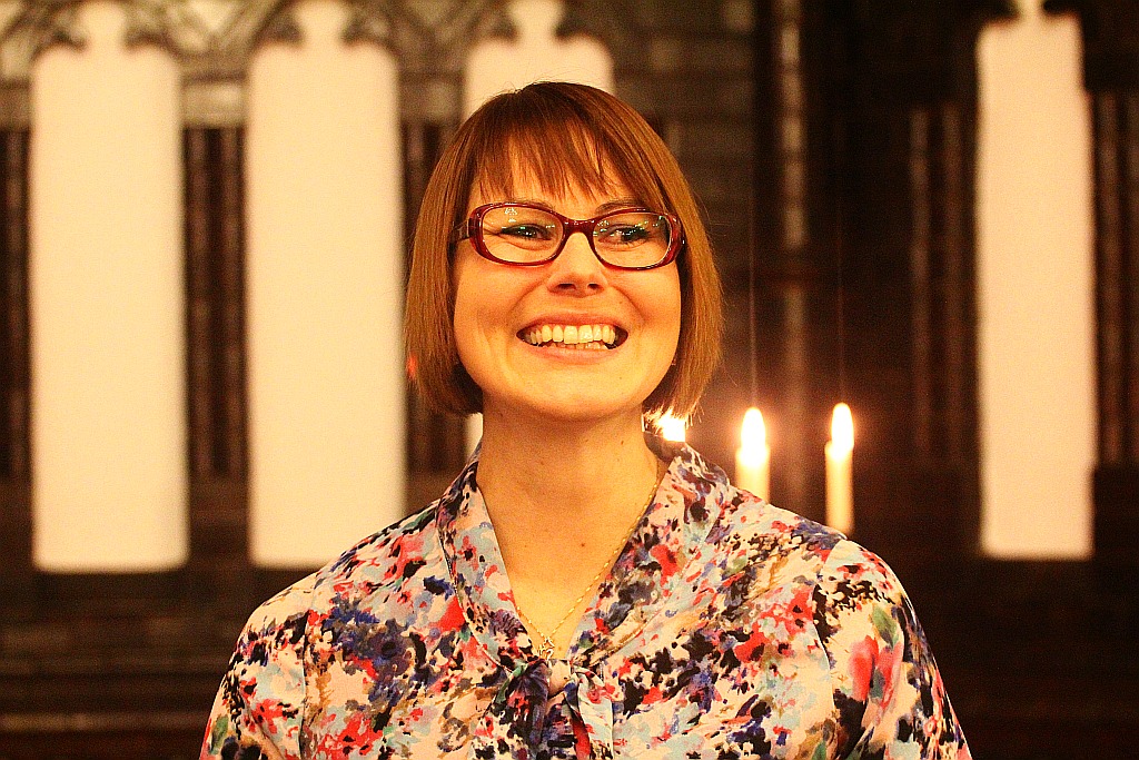 Magdalena Trubowicz gościła w legnickiej bibliotece