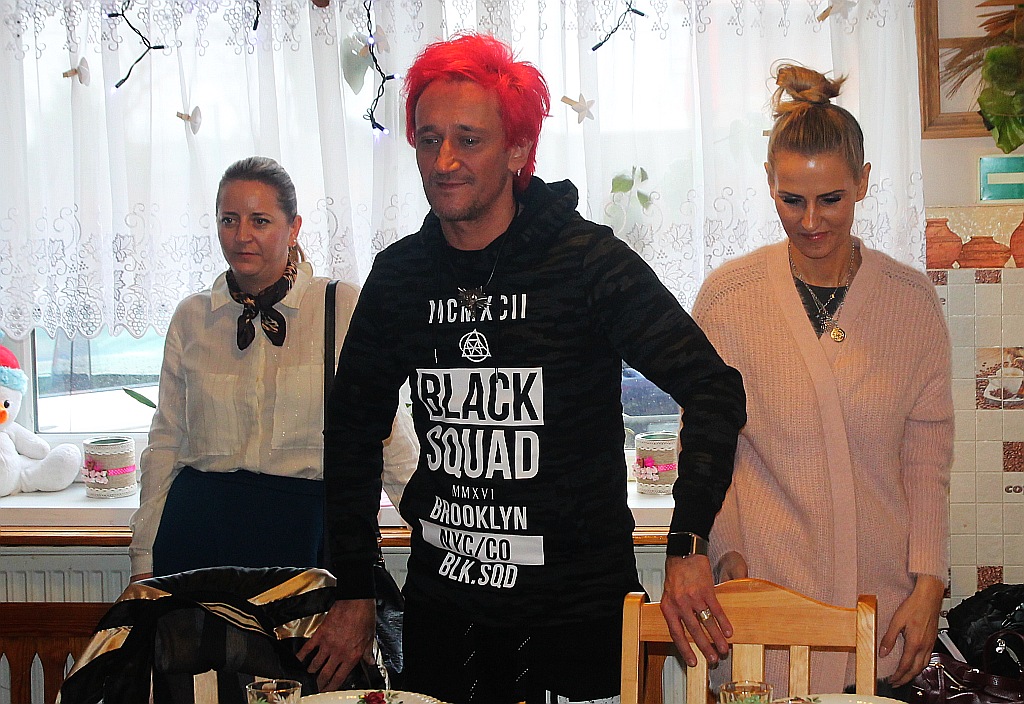 Michał Wiśniewski odwiedził Dom Dziecka przy ul. Wandy