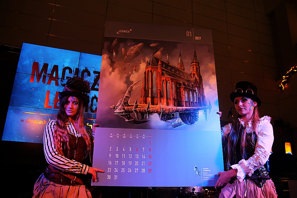 Tłumy legniczan zjawiły się na promocji kalendarza miejskiego