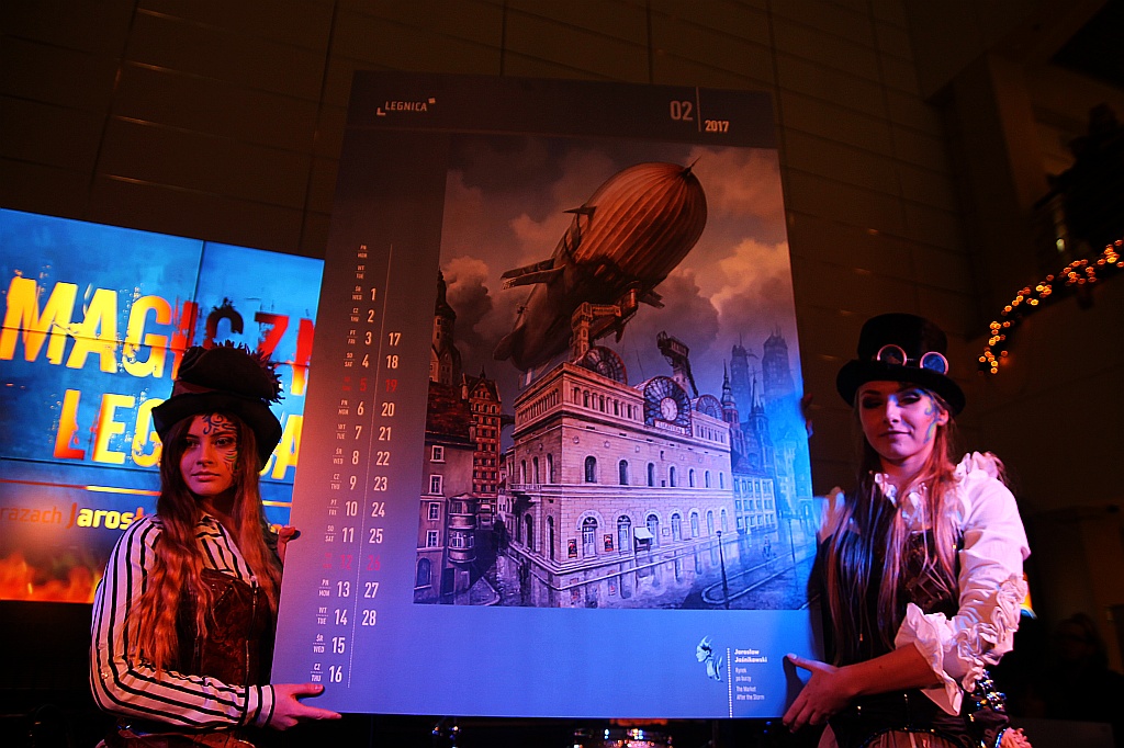 Tłumy legniczan zjawiły się na promocji kalendarza miejskiego