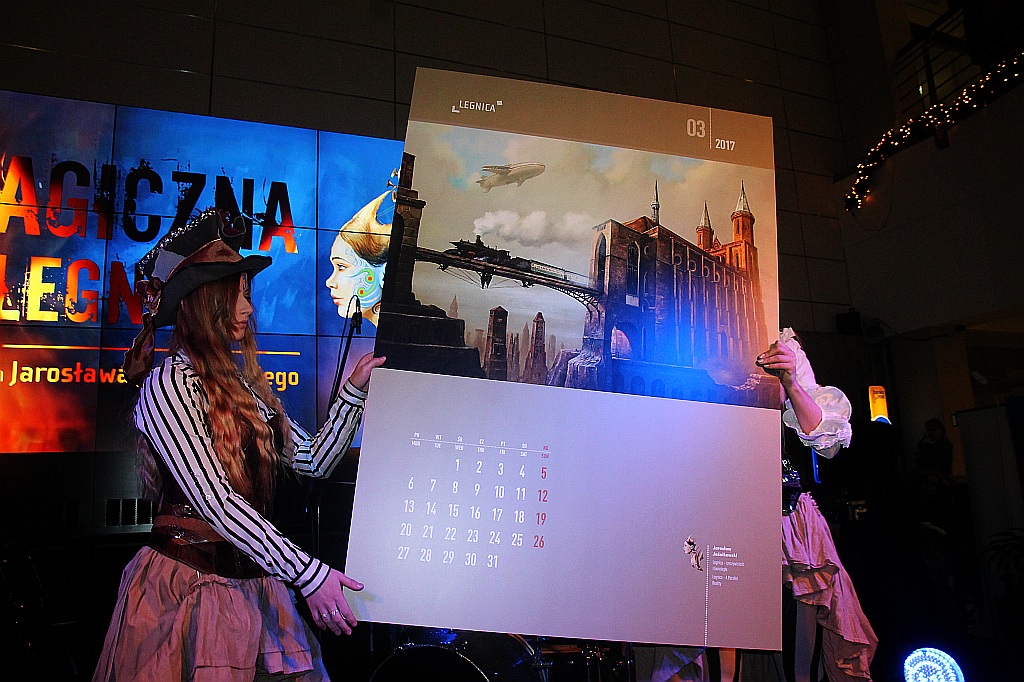 Tłumy legniczan zjawiły się na promocji kalendarza miejskiego