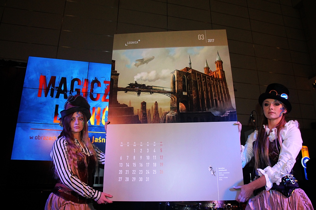 Tłumy legniczan zjawiły się na promocji kalendarza miejskiego