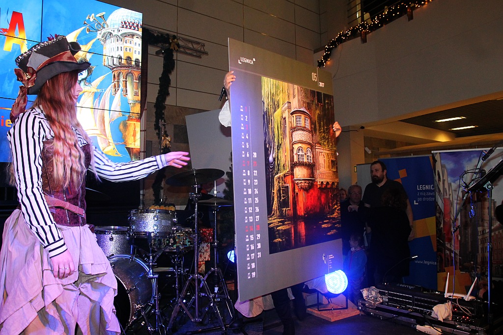 Tłumy legniczan zjawiły się na promocji kalendarza miejskiego