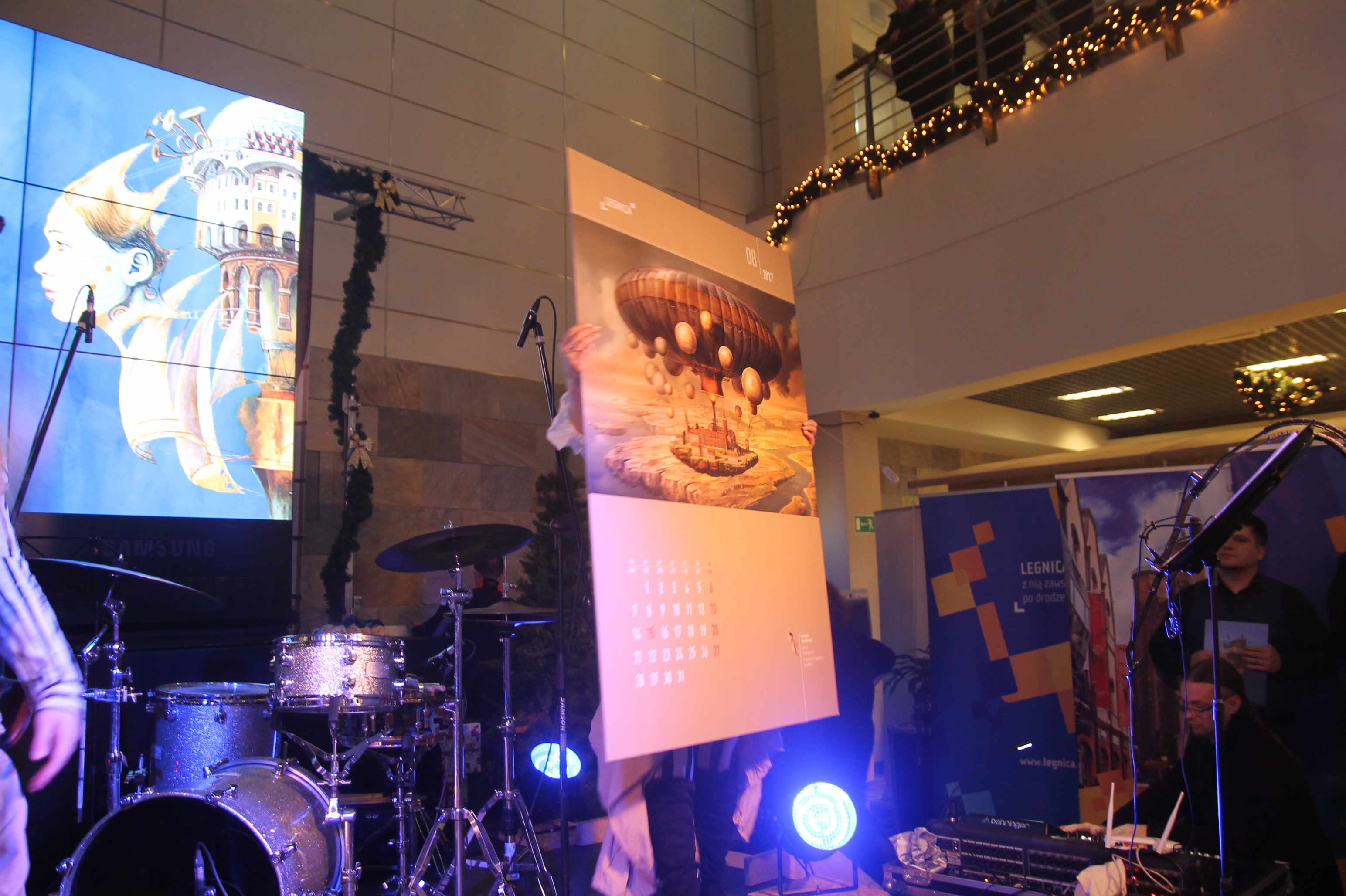 Tłumy legniczan zjawiły się na promocji kalendarza miejskiego