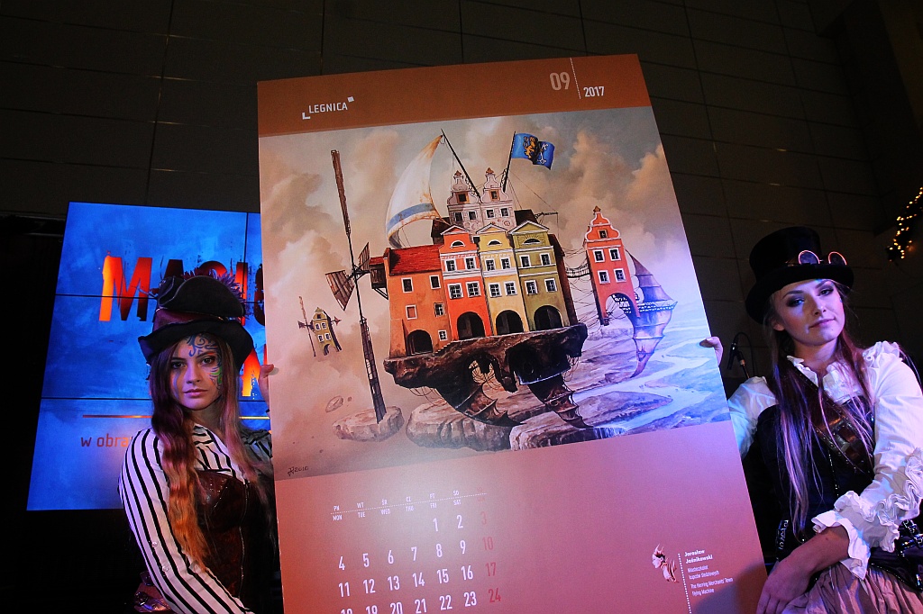 Tłumy legniczan zjawiły się na promocji kalendarza miejskiego