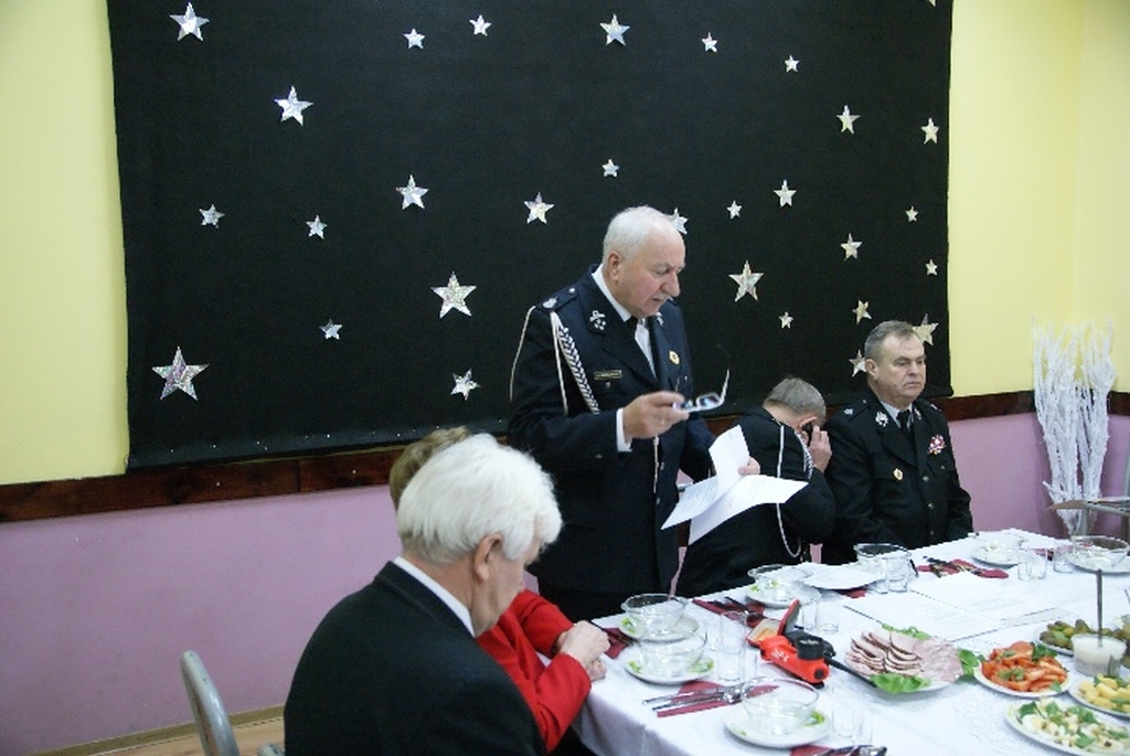 Józef Giedrojć świętował 40-lecie na stanowisku komendanta OSP