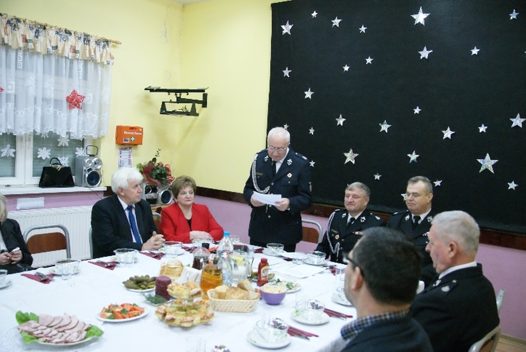 Józef Giedrojć świętował 40-lecie na stanowisku komendanta OSP