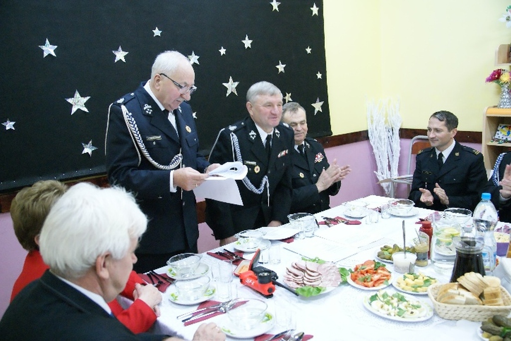 Józef Giedrojć świętował 40-lecie na stanowisku komendanta OSP