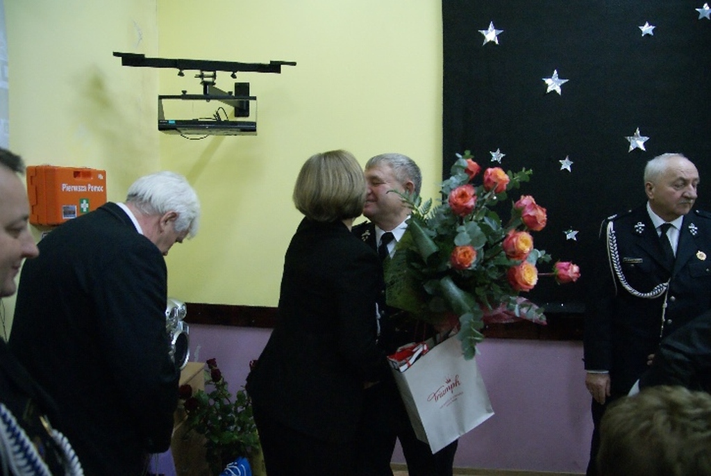 Józef Giedrojć świętował 40-lecie na stanowisku komendanta OSP