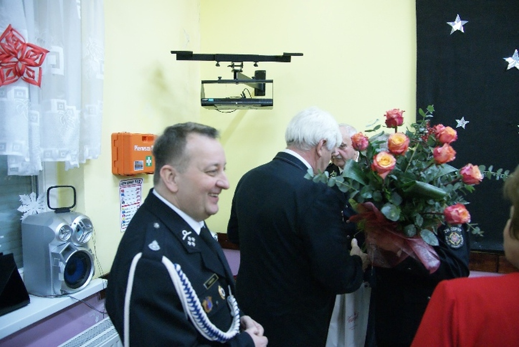 Józef Giedrojć świętował 40-lecie na stanowisku komendanta OSP