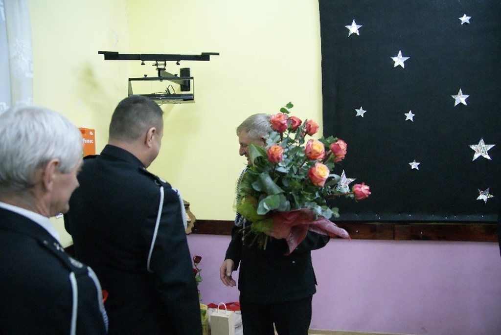 Józef Giedrojć świętował 40-lecie na stanowisku komendanta OSP