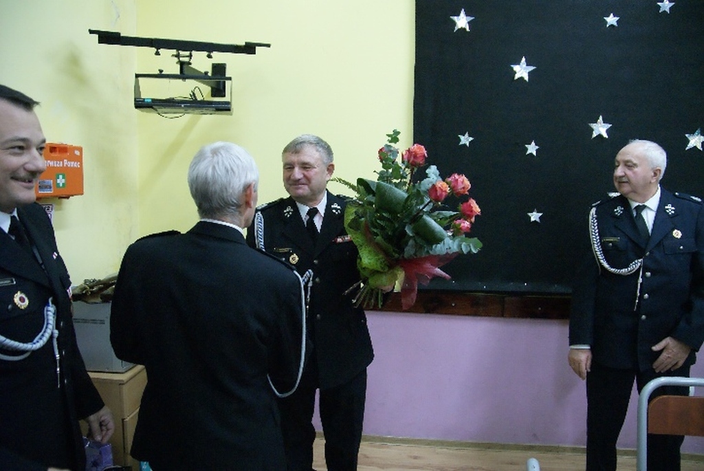 Józef Giedrojć świętował 40-lecie na stanowisku komendanta OSP