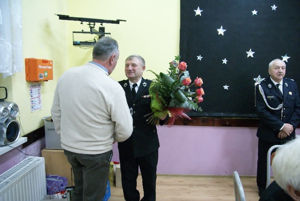 Józef Giedrojć świętował 40-lecie na stanowisku komendanta OSP