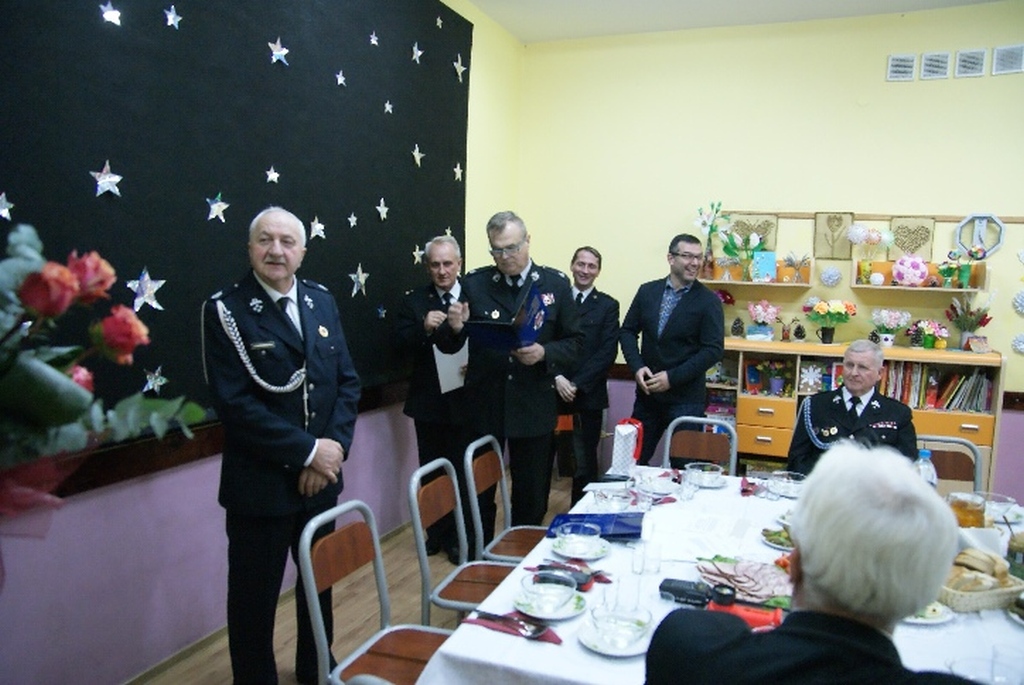 Józef Giedrojć świętował 40-lecie na stanowisku komendanta OSP