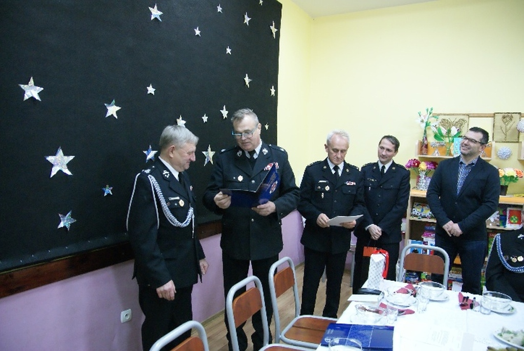 Józef Giedrojć świętował 40-lecie na stanowisku komendanta OSP