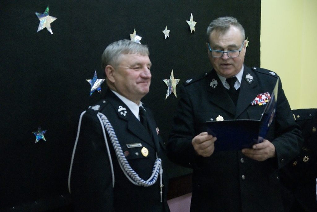 Józef Giedrojć świętował 40-lecie na stanowisku komendanta OSP