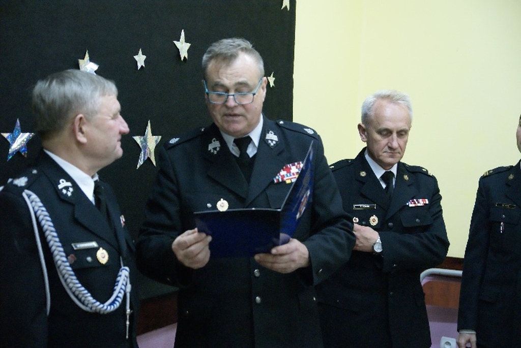 Józef Giedrojć świętował 40-lecie na stanowisku komendanta OSP